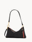 Kyle Sml Black/Brushed Gold Red Zip