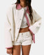 Gingham Contrast Jacket