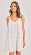 Rosabelle Pintuck Mini Dress