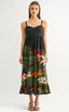Leah Ruffled Babydoll Maxi Dress
