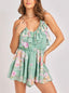 Desert Rose Ruffle Romper