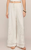 Sid Embroidered Woven Pant