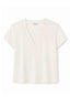 Val Hemp Milk Cotton V Neck