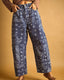 Paisley Print Washed Pants