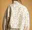 Polka Dot High Neck Jacket