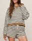 Low Key Stripe Sweatshirt