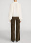 Le Slim Palazzo Modernist Pocket Corduroy
