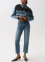 Issa Ankle Mid Rise Relaxed Ankle Straight