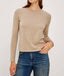 Cotton Cashmere Long Sleeve Tee