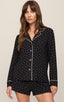 Luxe Dot PJ Top