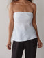 The Linen Tube Top