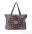 Bandana Print Canvas Tote