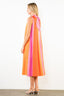 Colorblock Midi Sleeveless Dress