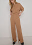 Lincoln Front Slit Knit Pant