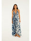 Long Dress With Metal Fish Detail