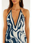 Long Dress With Metal Fish Detail