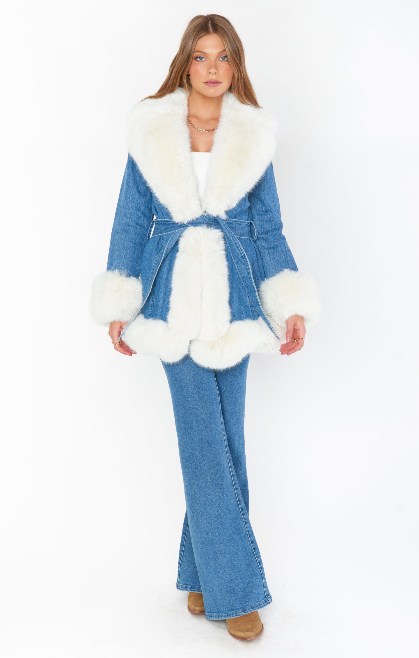 Hudson Coat with Faux Fur