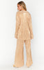 Everywhere Pants- Gold Pleat