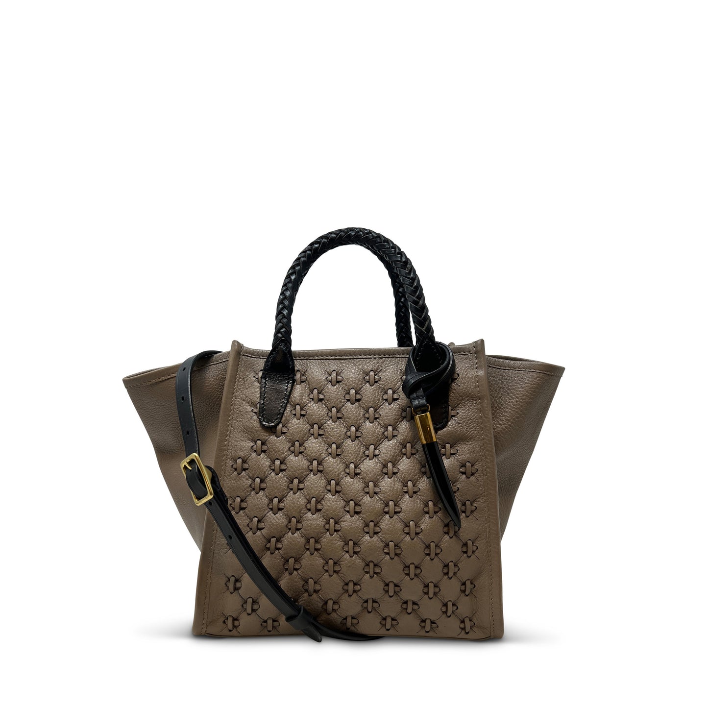 Mini Tote- Lazer Criss Cross