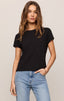 Modern Slub Tee- Black