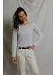 Parker Crispy Cotton LS Cuffed Top