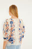 Renata Floral Sand Blouse