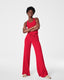 Airessentials Wide Leg Pant- Spanx Red