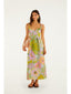 Spring Affair Light Blue Maxi Dress Sleeveless
