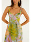 Spring Affair Light Blue Maxi Dress Sleeveless