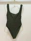 Square Neck Swim - Metallic