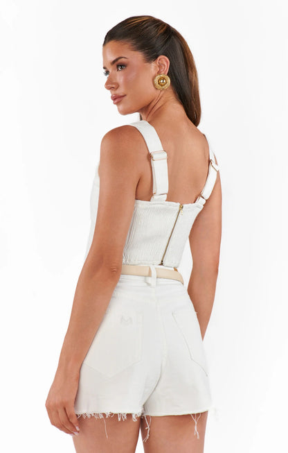 Statesboro Skort- Seasalt