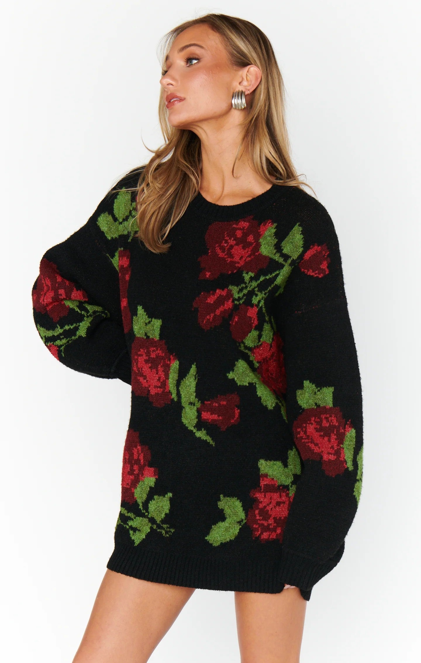 Summit Sweater- Send Me Roses