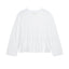 The Long Sleeve Ruffle Tee