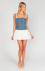Tiffany Skort Dress- Denim