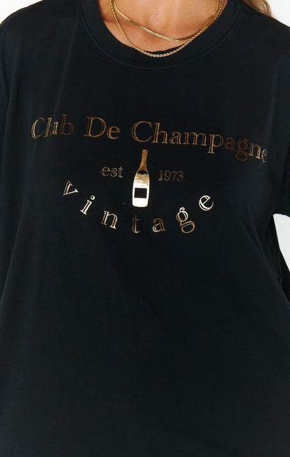 Travis Tee- Club de Champagne