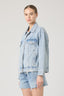 True Grit Distressed Denim Jacket