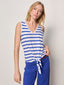 V NECK TIE TANK