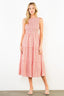 Sleeveless Gingham Patterned Dress