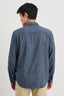 Wyatt- Navy Etch
