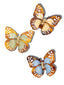 Hand-painted Boho Monarch Claw Hair Clip