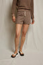 Bennie French Terry Short- Mocha/Charcoal