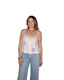 The Weekend Tank w/ Hanky Embroidery