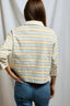 Daria Rugby Shirt- Powder Blue Stripe