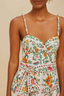 Delicate Forest Off-White Romper