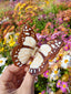 Hand-painted Boho Monarch Claw Hair Clip