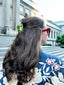 Hand-painted Mini Matcha Claw Hair Clip