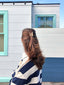 Hand-painted Mini Boho Monarch Claw Hair Clip