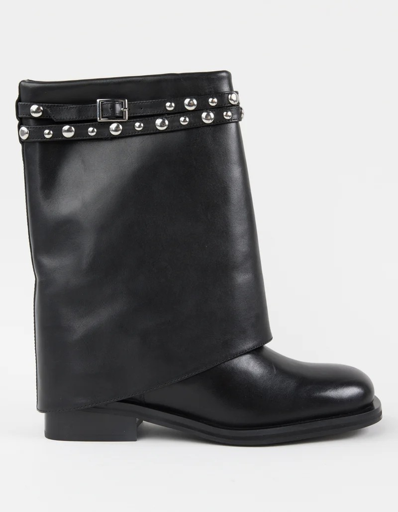 Scorpio Studded Foldover Boot