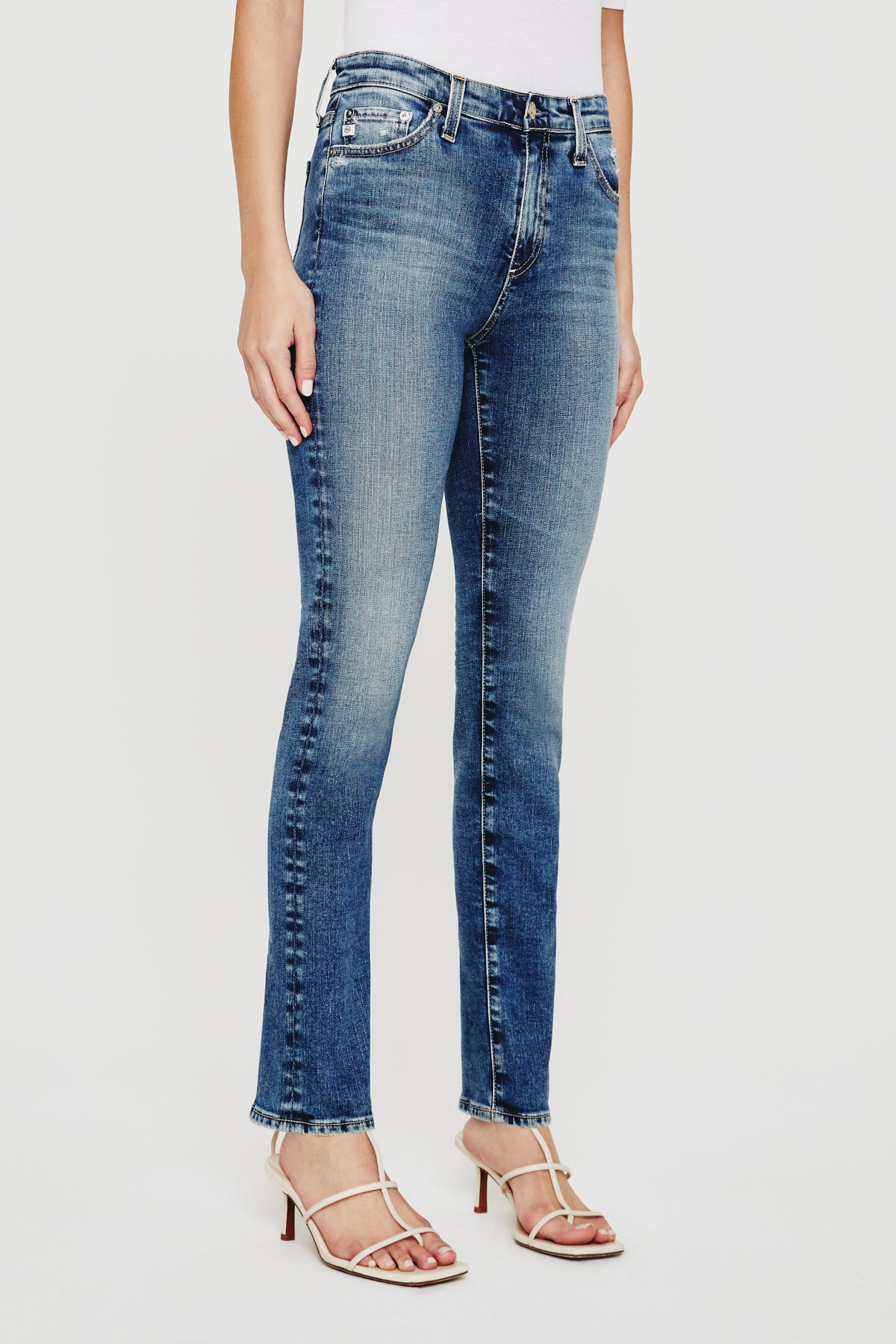 Mari High Rise Slim Denim