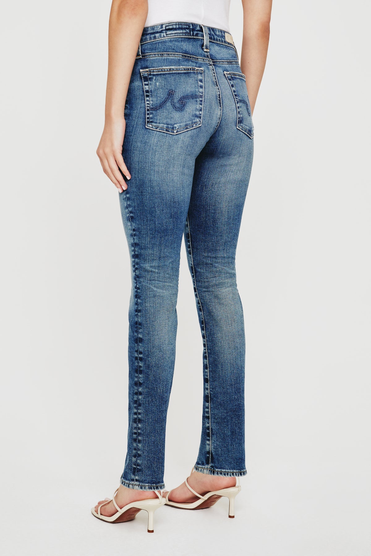 Mari High Rise Slim Denim